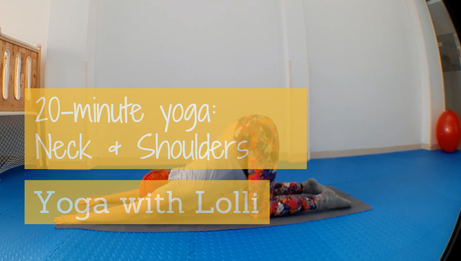 20-minute yoga: neck and shoulders