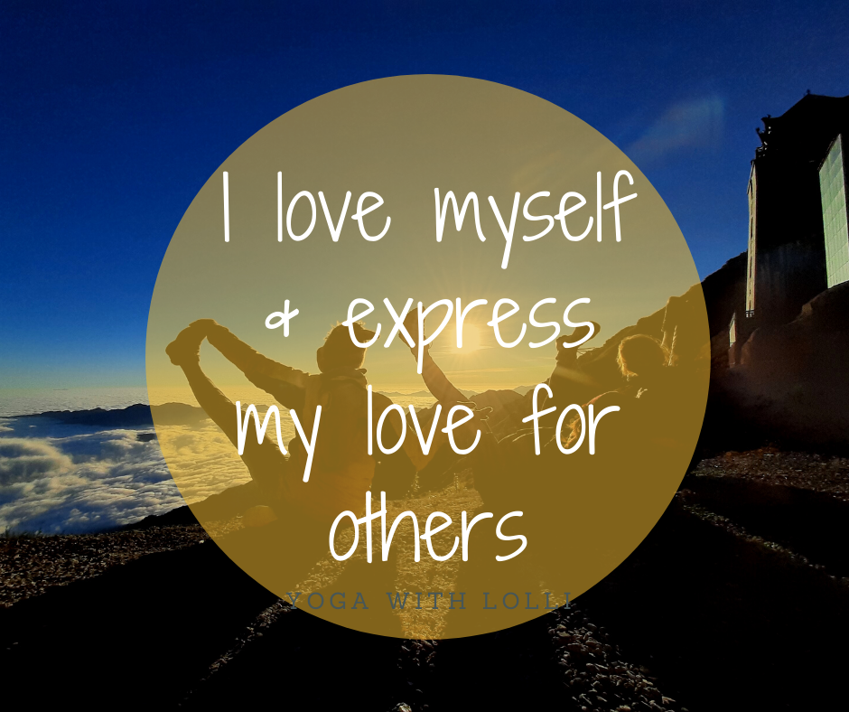 Express yourself in positive affirmations that resonate with YOU