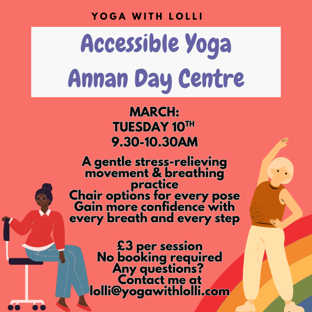 Accessible Yoga March 2026
